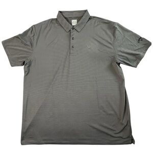 Callaway Opti-Dri Men's Golf Polo Size XXL Black and Grey Stripes